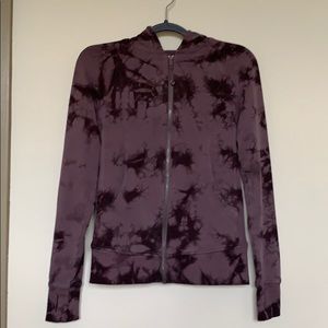 lululemon sz 4 scuba hoodie *shibori